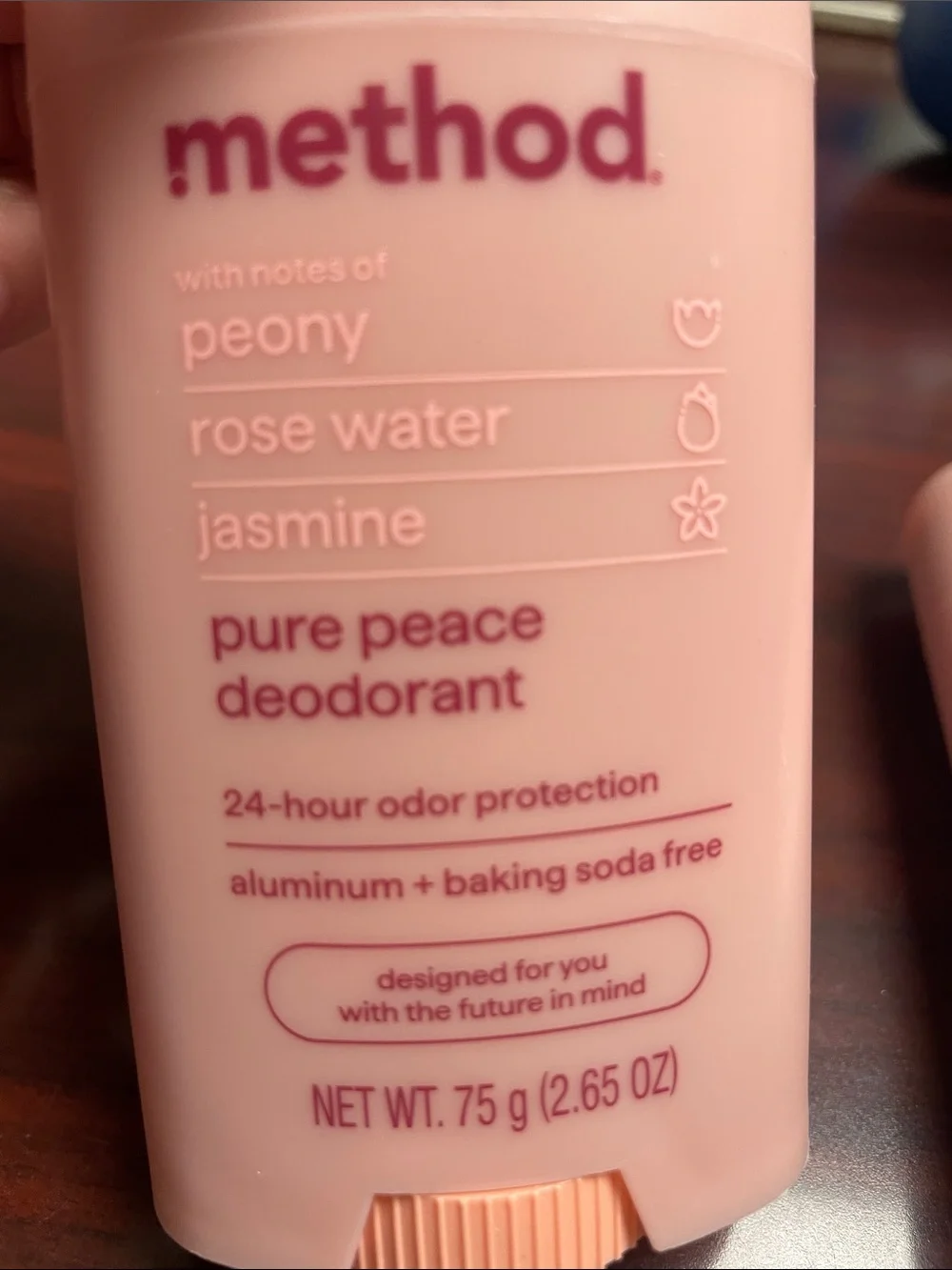 Method Pure Peace Deodorant Stick – Soft Pink